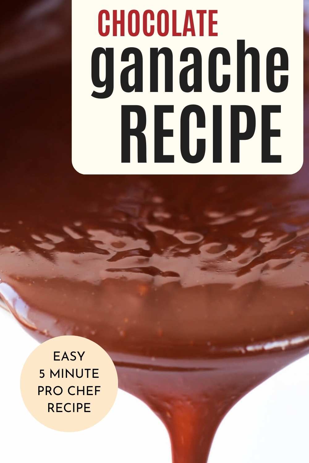 Professional Chocolate Ganache Recipe - Chef Lindsey Farr