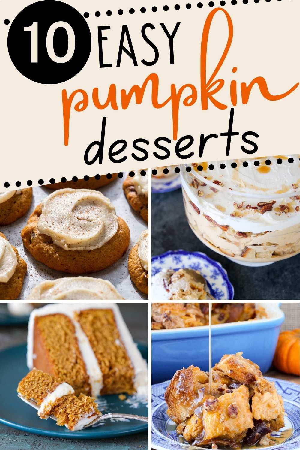 10 Easy Pumpkin Desserts - Chef Lindsey Farr