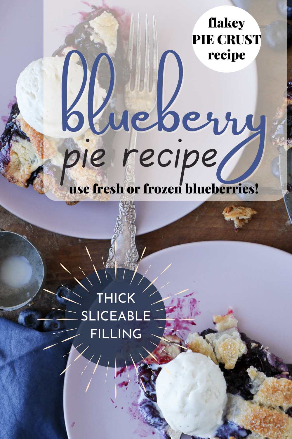 Blueberry Pie Recipe - Chef Lindsey Farr