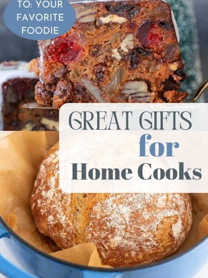 A list of the best gifts for home cooks featuring essential tools and kitchen gadgets.