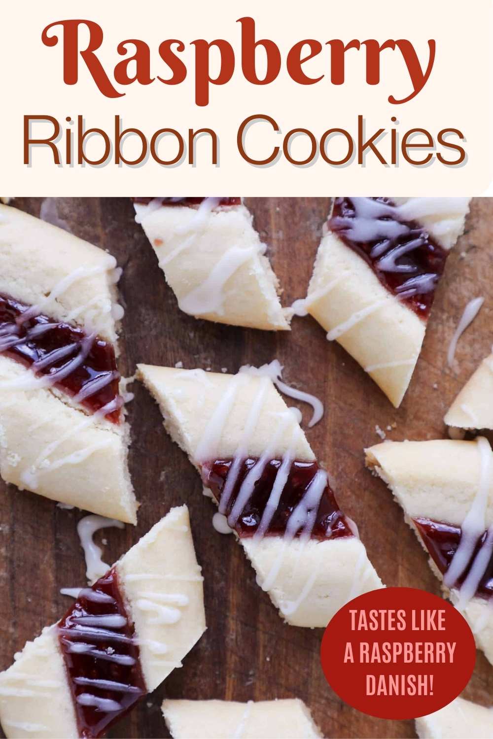 Raspberry Ribbon Cookies - Chef Lindsey Farr