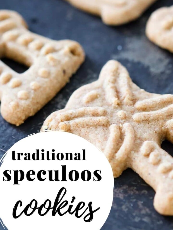 Speculoos cookies arranged neatly, ready for gifting or snacking.