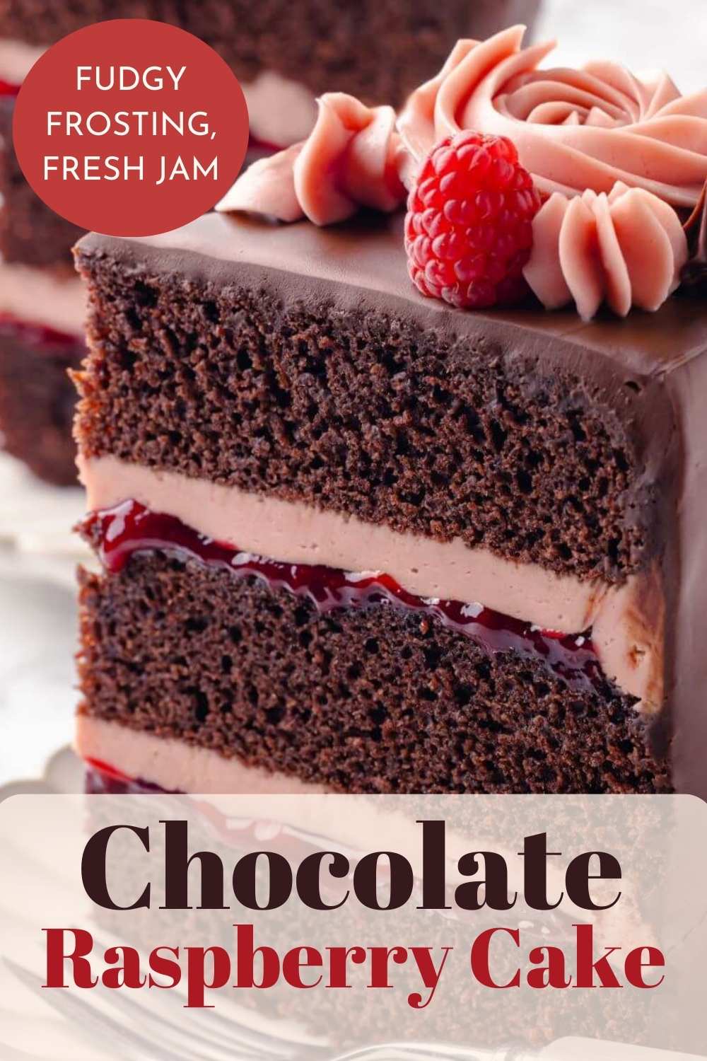 Chocolate Raspberry Cake - Chef Lindsey Farr