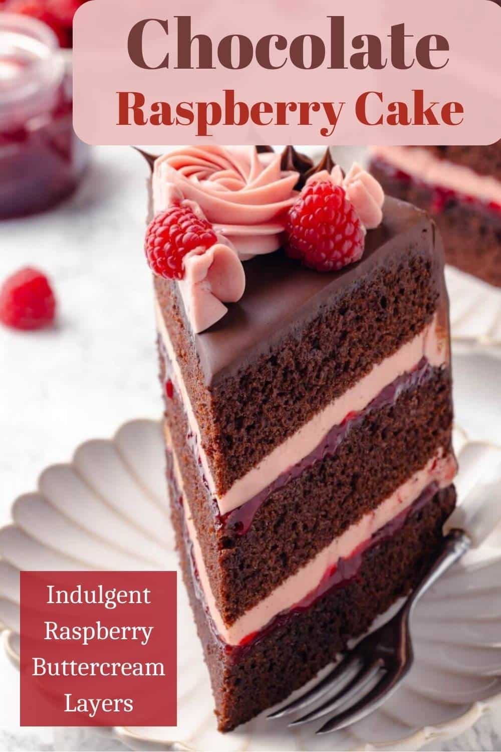 Chocolate Raspberry Cake - Chef Lindsey Farr