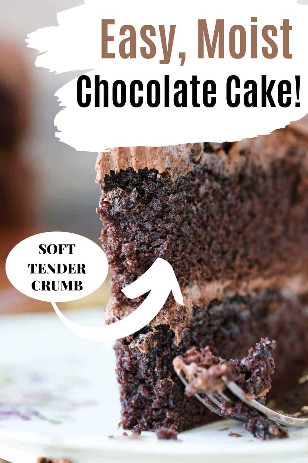 Easy Moist Chocolate Cake Recipe - Chef Lindsey Farr
