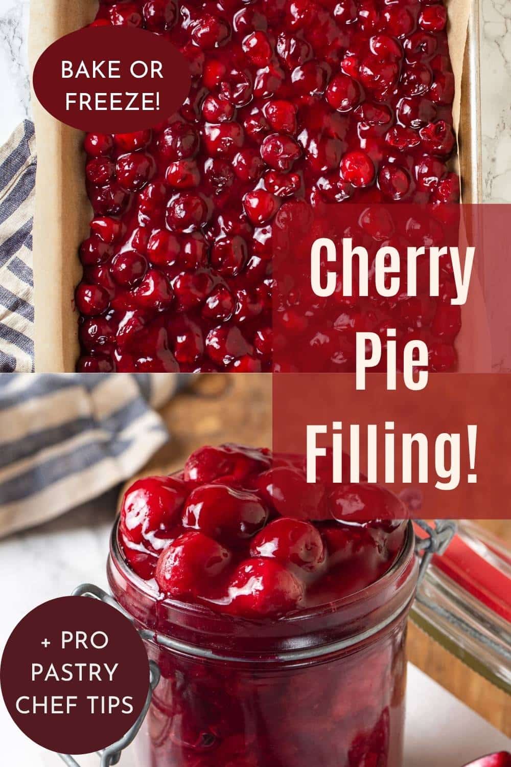 Cherry Pie Filling Recipe - Chef Lindsey Farr