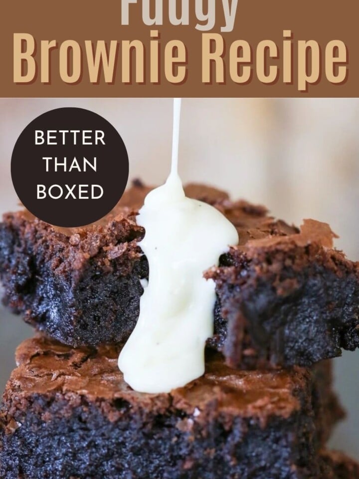 Gooey brownie center showing rich melted chocolate and soft crumb texture.