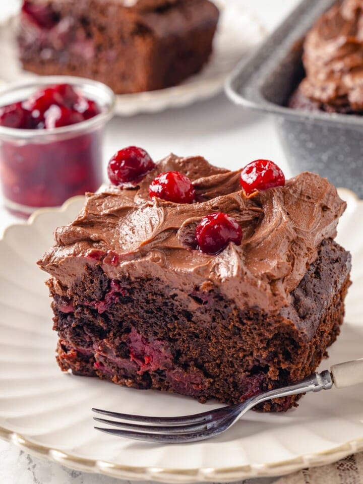 Chocolate Cherry Cake - Chef Lindsey Farr