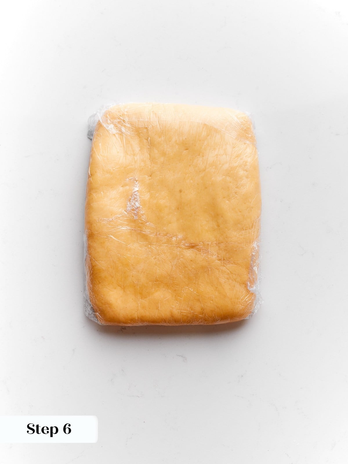 Détrempe shaped into square and ready to chill before lamination begins.