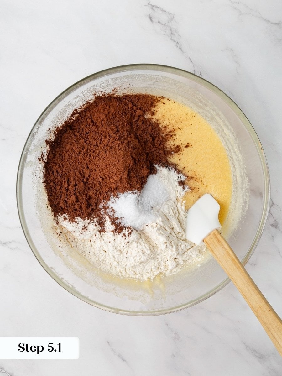 Cocoa supplies the concentrated chocolate flavor that balances the sweet, fudgy crumb of peanut butter brownies.