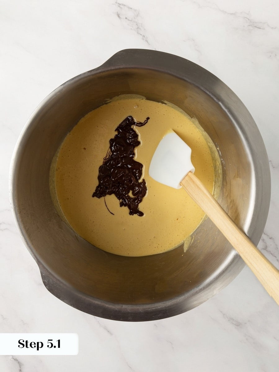 Cooled melted chocolate is the ingredient that turns ordinary dough into true, fudgy brownie cookies.