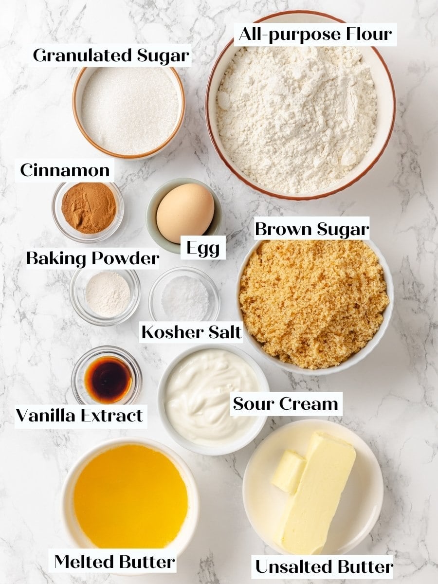 Everything this crumb cake needs is a pantry staple, with no specialty ingredients required.