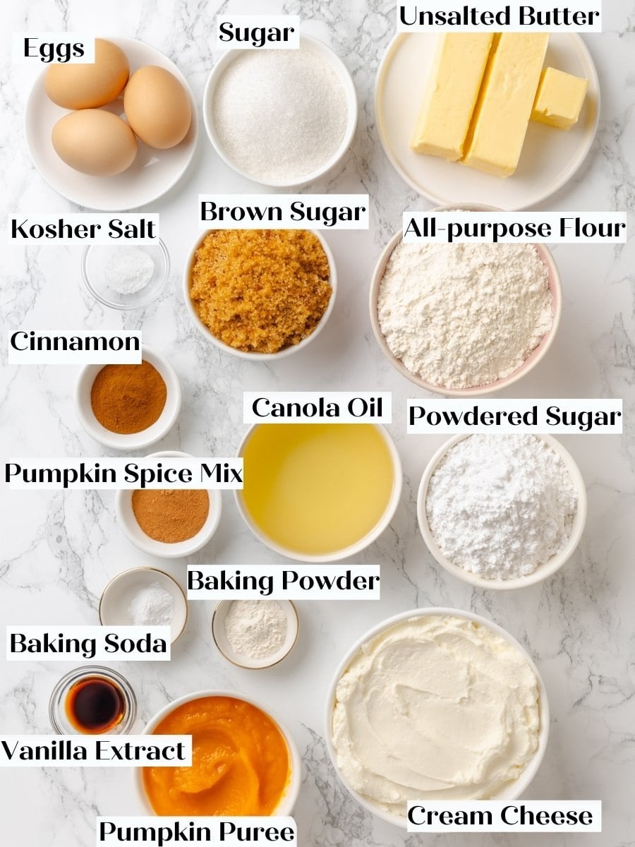 Measuring pumpkin puree and spices precisely keeps this pumpkin cake balanced from the very first step.