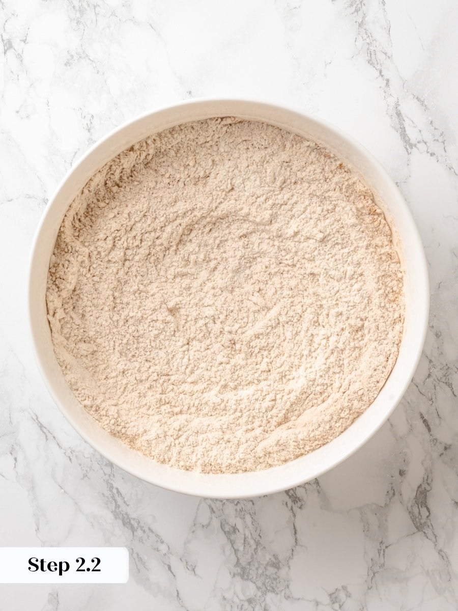 Evenly distributed spice throughout the flour keeps every bite of pumpkin cake consistently warm and aromatic.