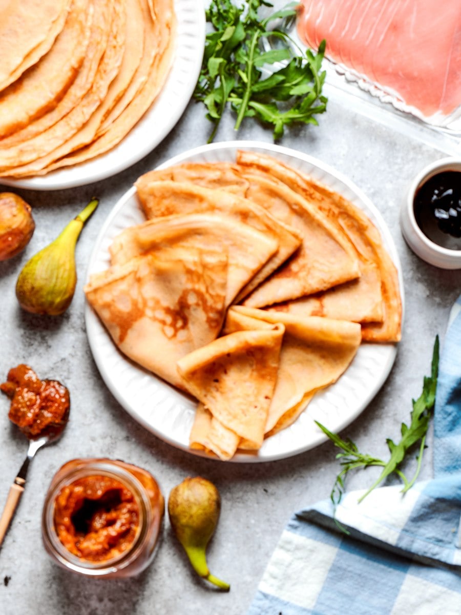 Set out with charcuterie, buckwheat crepes turn a simple brunch spread into something worth lingering over.