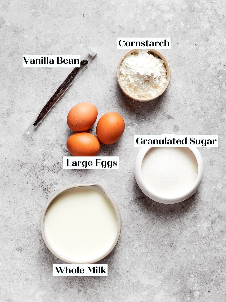 Whole milk matters here; lower fat leaves the fruit tart filling thin and less stable.