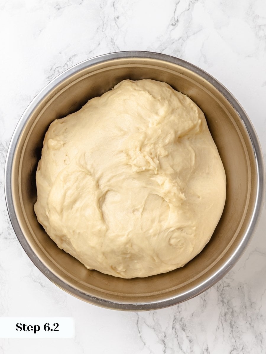 Thirty cold minutes builds flavour and structure before the Krispy Kreme donuts are rolled and cut.