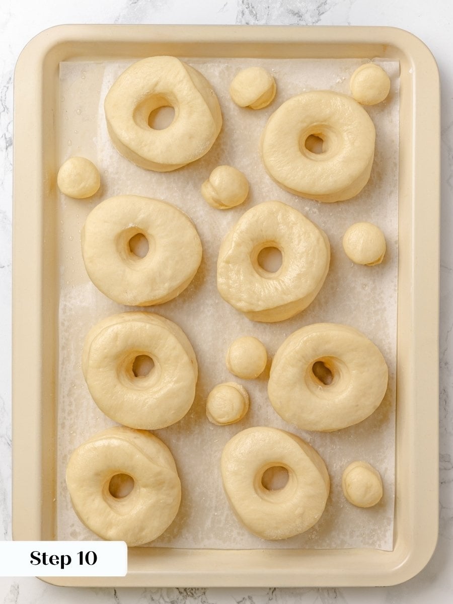 Two hours of cold proofing is what gives these Krispy Kreme donuts their light, pillowy interior.