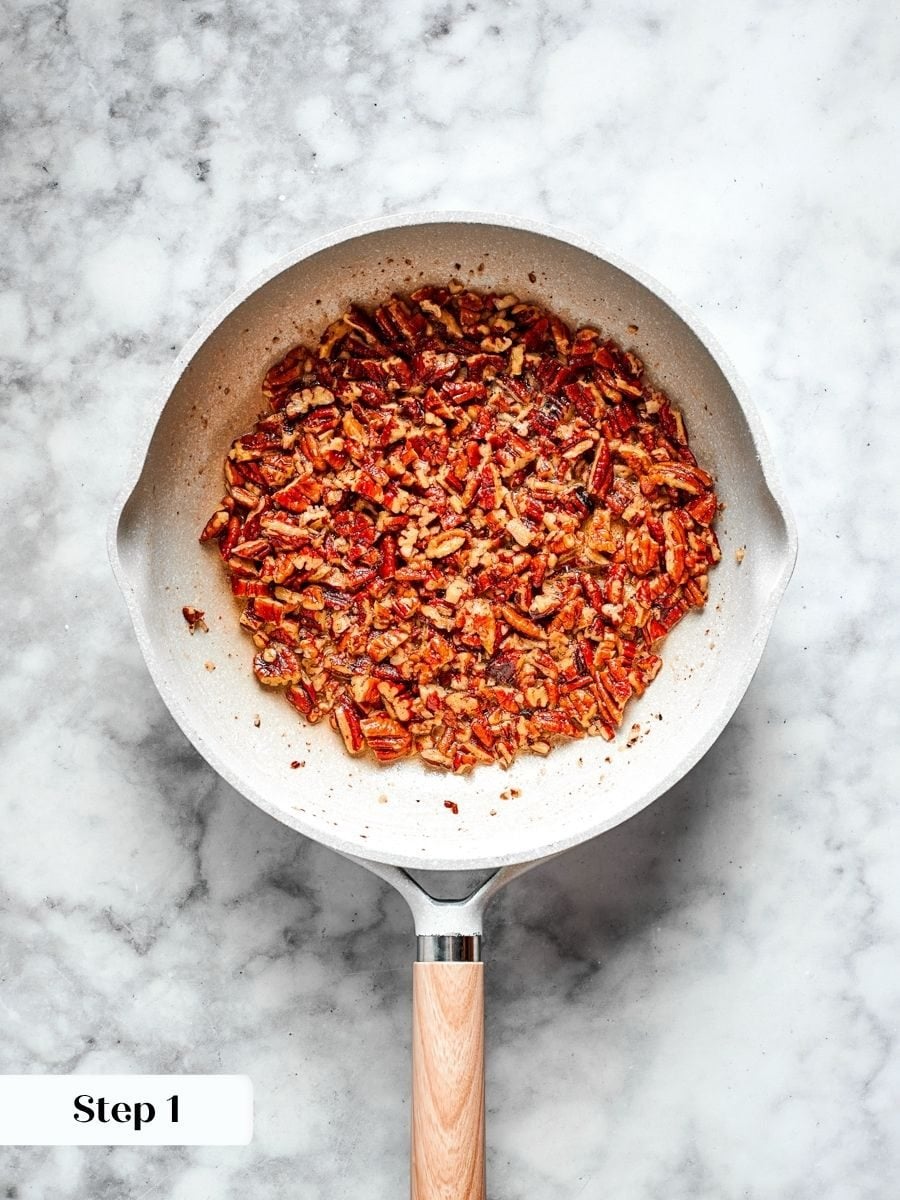 Toasting pecans in browned butter builds the praline-like flavor that defines these butter pecan cookies.