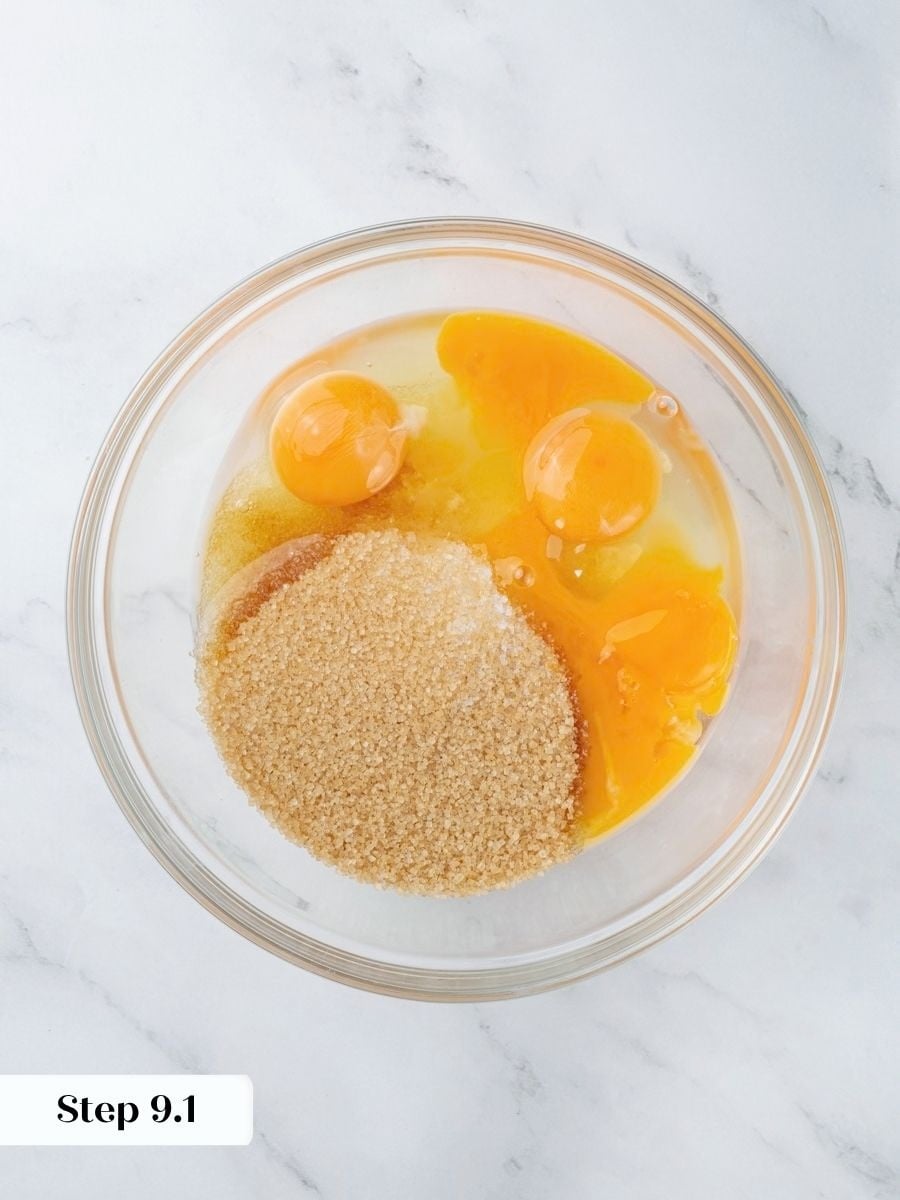 Extra yolks keep the snickers pie filling rich and velvety even straight from the freezer.