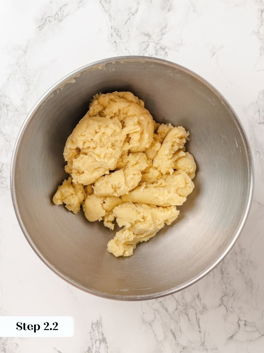 Mixing on low just until clumps form keeps the chocolate chess pie crust tender and crumbly.