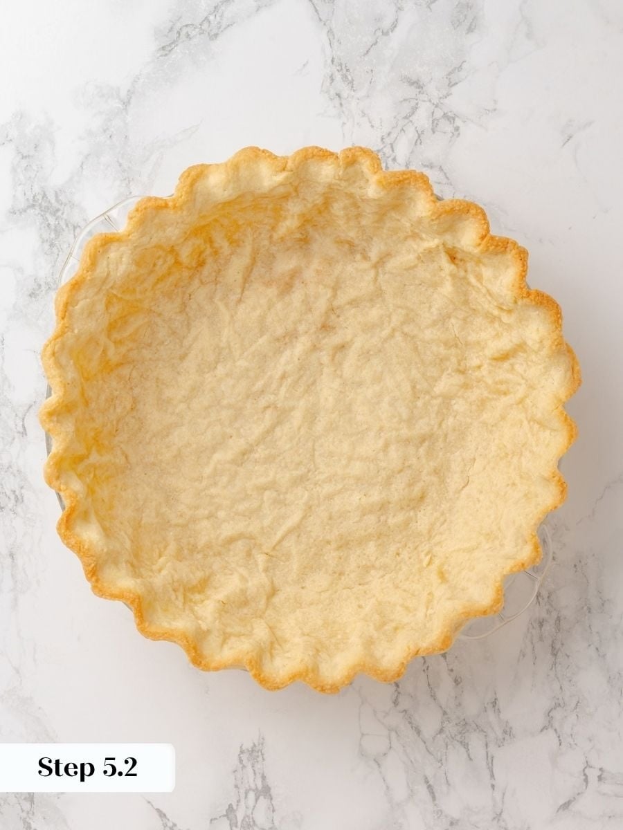 Parbaking the sablée until lightly colored gives this chocolate chess pie a crisp, fully baked base.