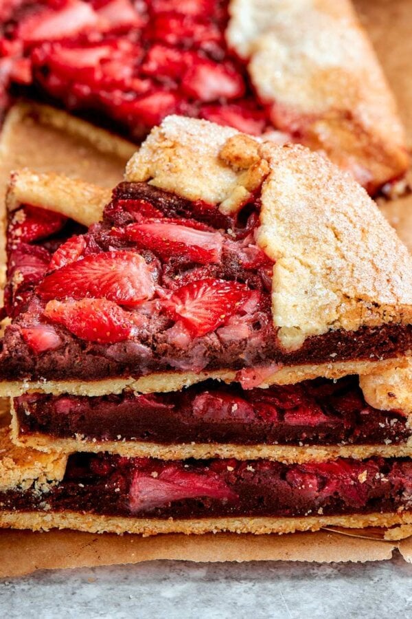 Melted chocolate and Dutch cocoa give this chocolate frangipane deep flavor without overpowering the almond.