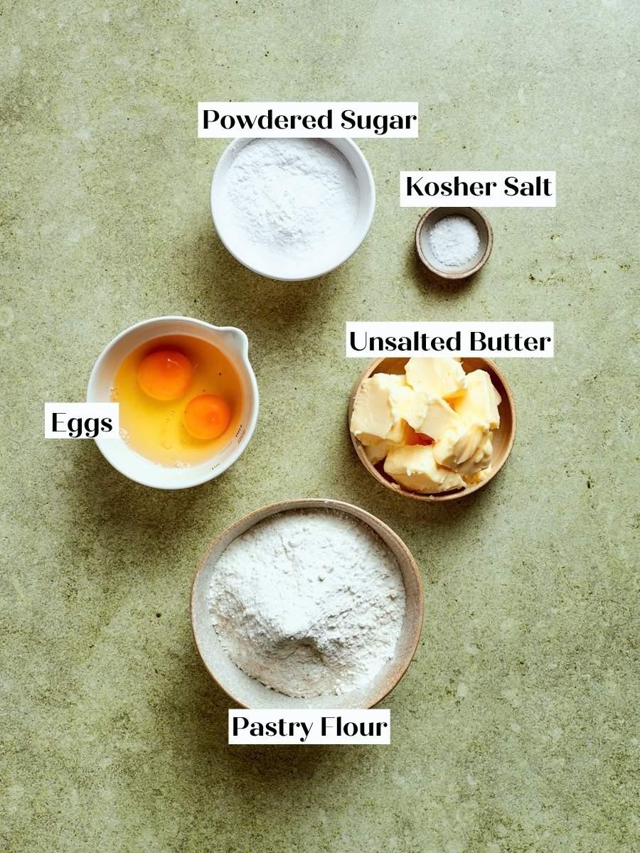 Only five ingredients go into this buttery, lightly sweet pâte sucrée tart dough.